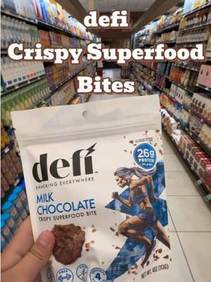 TikTok post by @cowgirlmae_04 for Kale. Caption reads: [...] #protein #chocolate @DEFI Snacks @Kale.