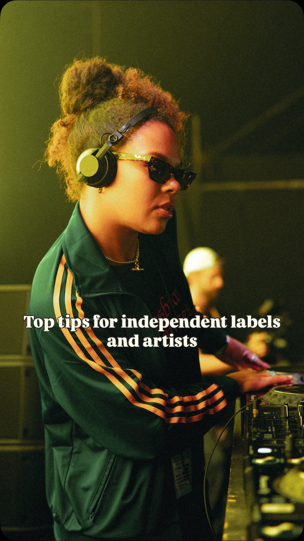 Instagram post by @jaguarworldwide for Spotify for Artists. Caption reads: [...] releasing music this year… but....