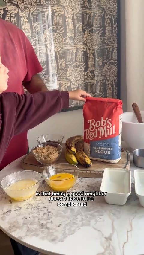 Instagram post by @joegonzales.co for Bob's Red Mill. Caption reads: [...] Day with Banana Bread made with @bobsredmill....