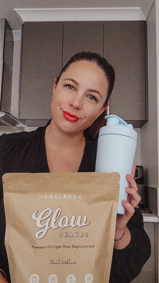 Instagram post by @kaleahs_world for The Collagen. Caption reads: This one is for all the coffee girlys ✨️ 
Use....