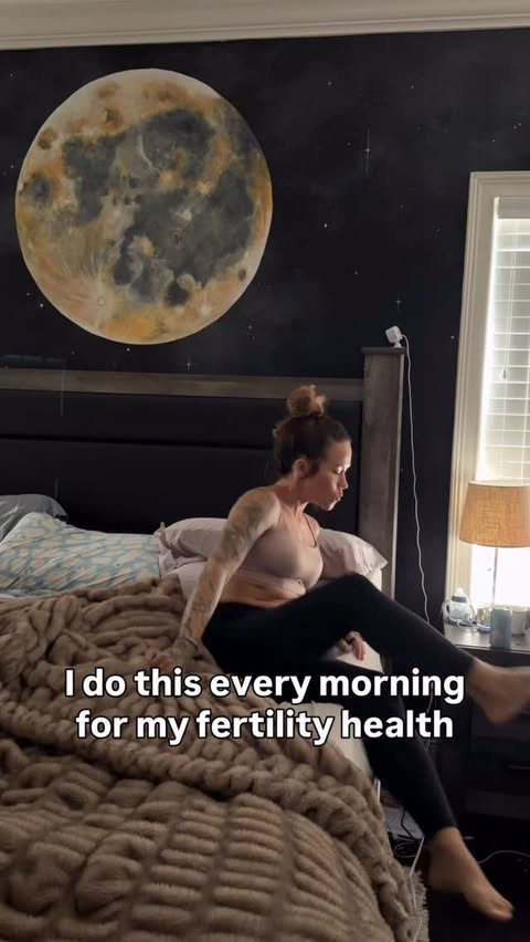 Instagram post by @diaryofafitmommyofficial for Mira Fertility. Caption reads: I use @mirafertility every morning for my....