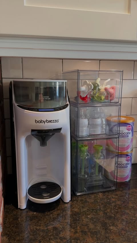 Instagram post by @alexafayy for Baby Brezza. Caption reads: [...] that we’ve used for both kids!....