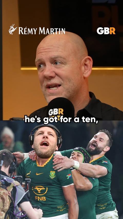 Instagram post by @mike_tindall12 for The Good, The Bad & The Rugby. Caption reads: Anything you can do, Sacha FM can do better. 📻....