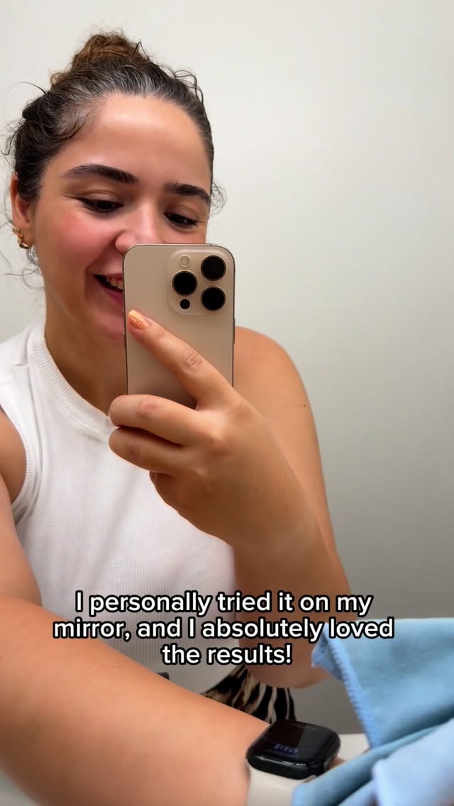 Instagram post by @mervecontentlab for Flowcheer. Caption reads: Meet the Flowcheer reusable spray bottle!
Inside....