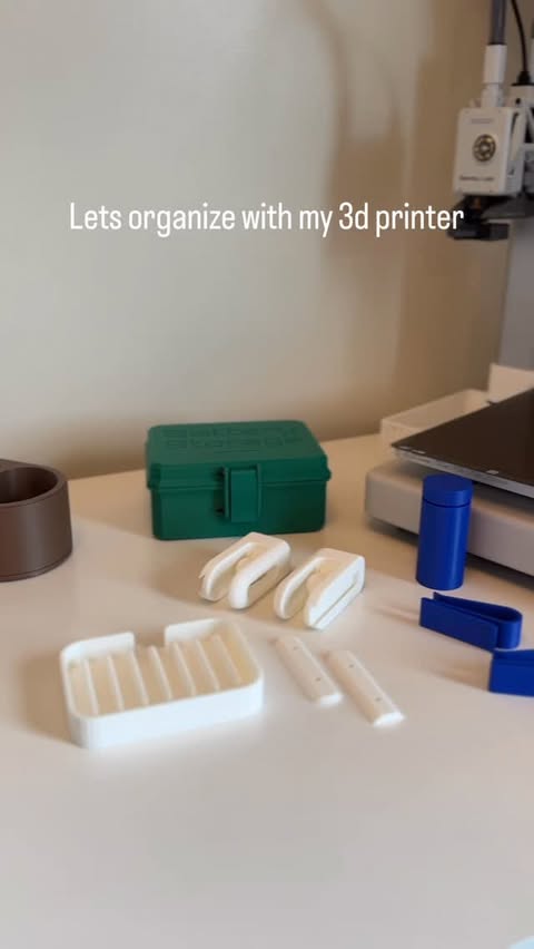 Instagram post by @charlieandcrewdad for Bambu Lab. Caption reads: [...] their home for the new year? Using my....