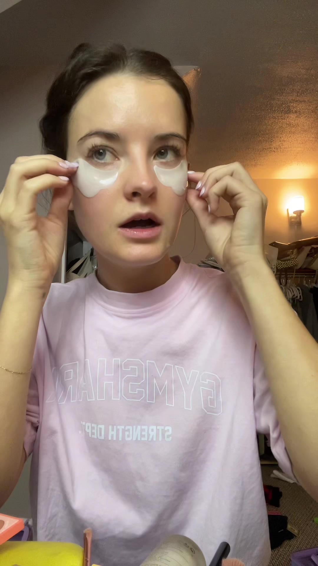 TikTok post by @brookehyland_1 for florence by mills. Caption reads: [...] @milkmakeup @ColourPop Cosmetics @florence....