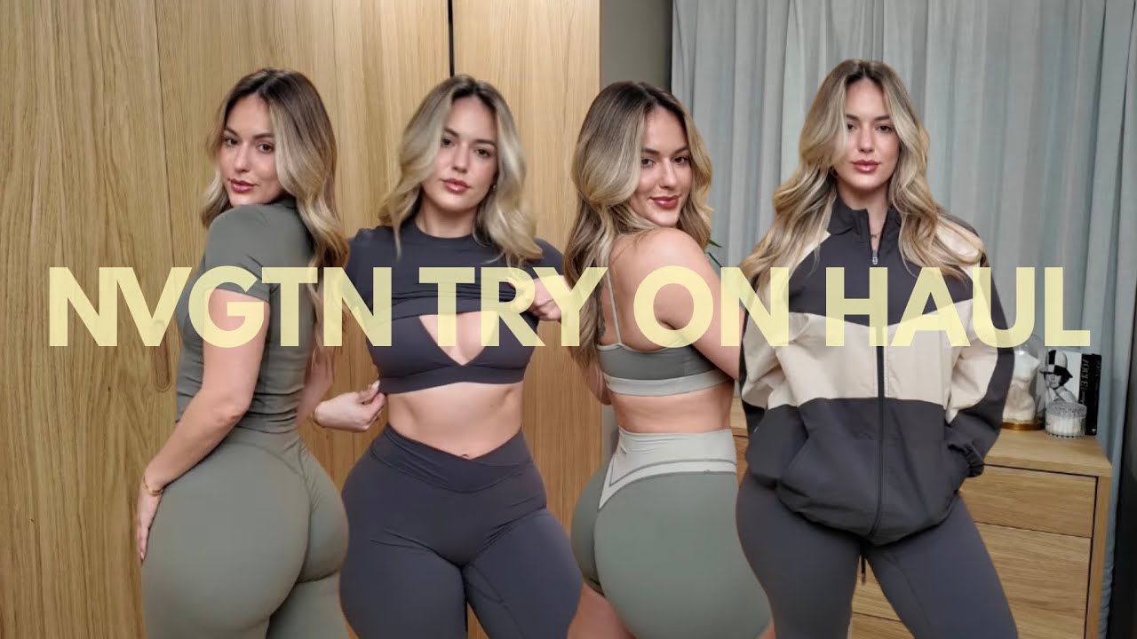 YouTube post by @realitywithriss for Nvgtn. Caption reads: What's up friends! Today were trying on NVGTN's....
