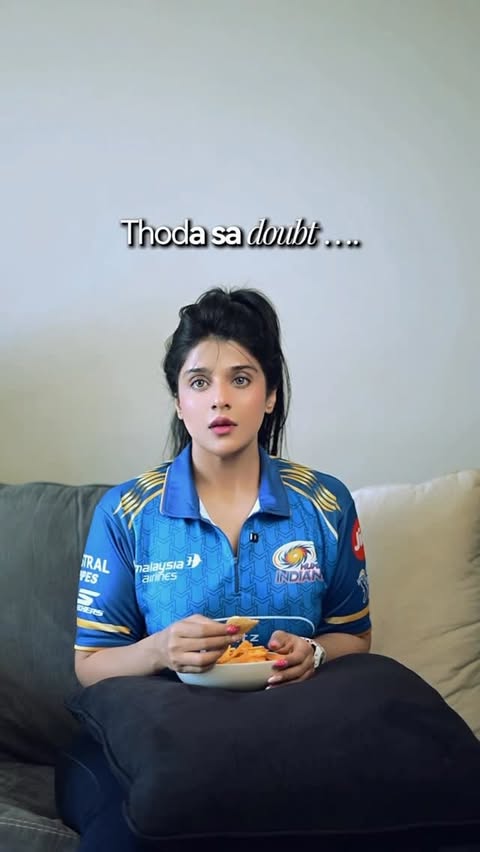 Instagram post by @zinobia.mistry for Noon. Caption reads: [...] again 😭 Watch IPL FREE on @noon_uae 📲 Free....