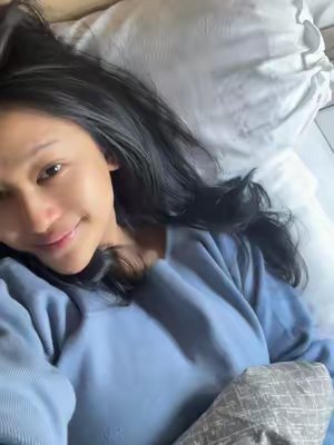 TikTok post by @testarowsha for Hanasui. Caption reads: [...] peek into my slow mornings latelyyy!💘....