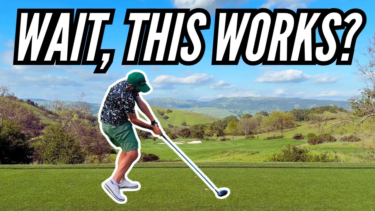 YouTube post by @NotAScratchGolfer for Groove Life. Caption reads: Why You're Closer To Breaking 80 Than You Think.