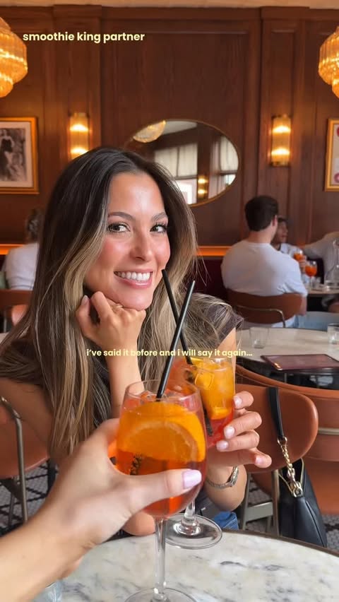 Instagram post by @anawolfermann for Smoothie King. Caption reads: @smoothieking target audience reached and it is ME....