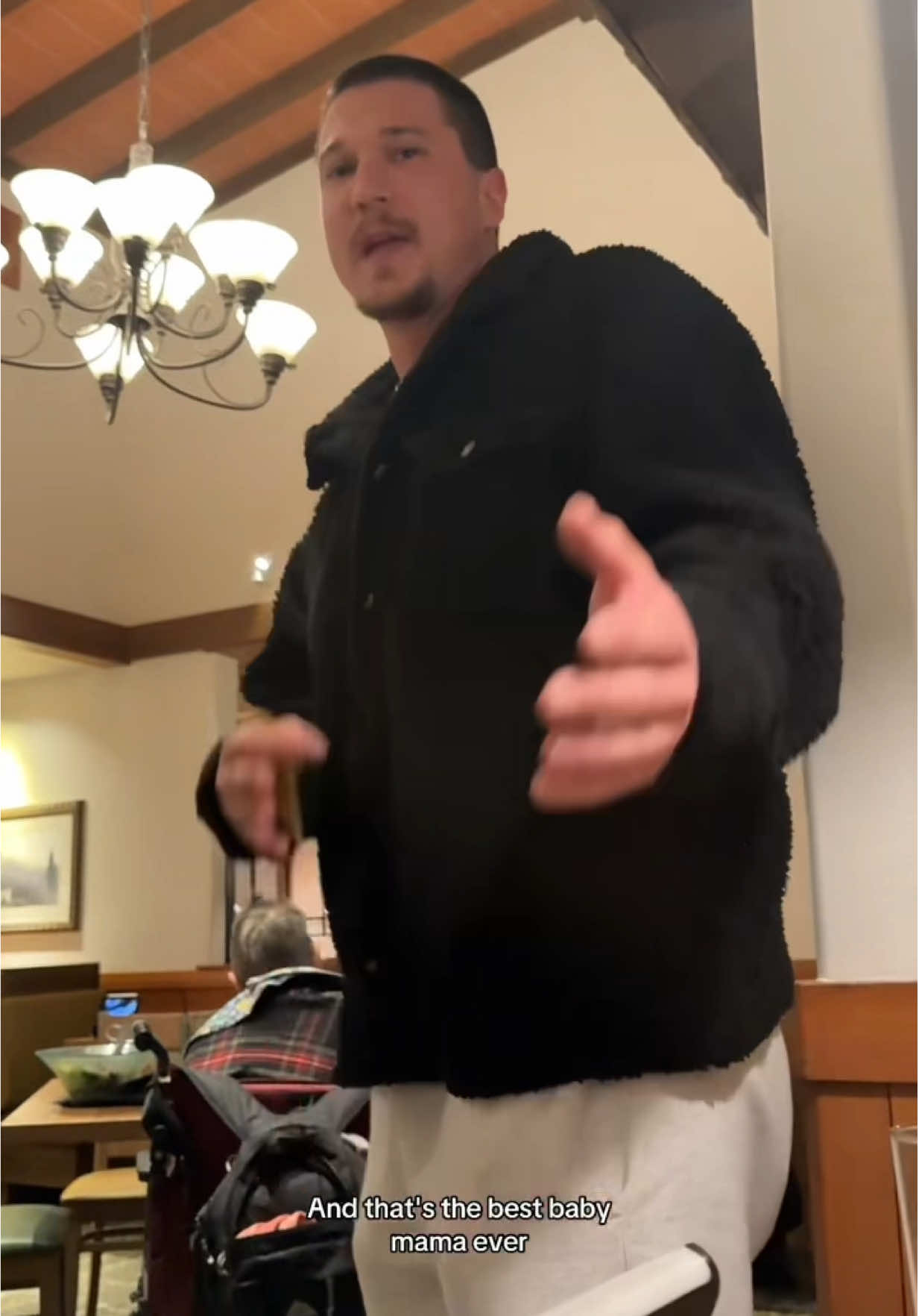 TikTok post by @juliewise4 for SERVD CARDS. Caption reads: [...] BELIEVE HE ACTUALLY DID IT 😂#AD @SERVDCARDS....