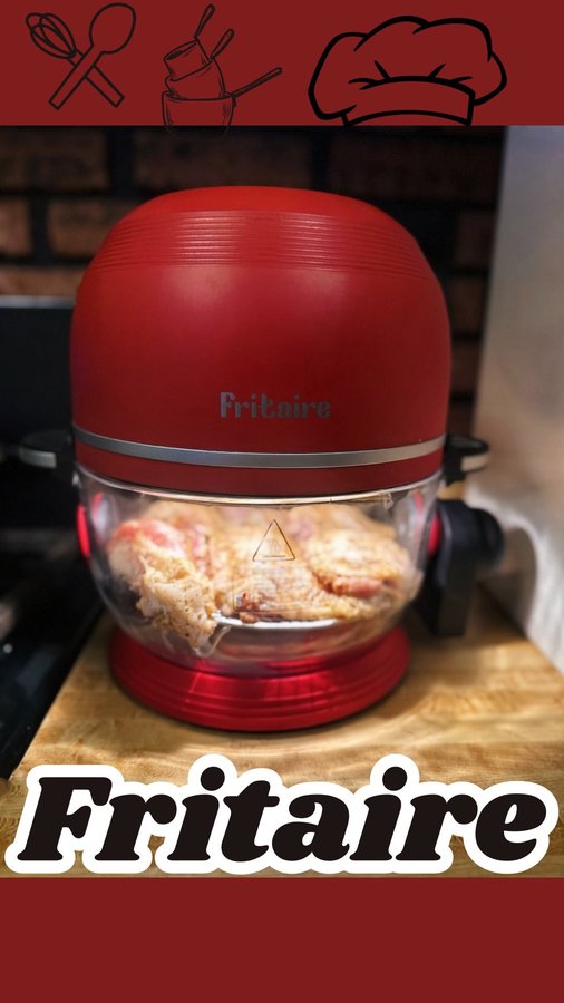 Instagram post by @toitimeblog for Fritaire. Caption reads: [...] as bold as your flavor game.
The @fritaire....