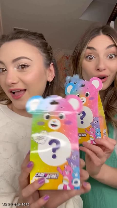Instagram post by @wewearcute for Care Bears. Caption reads: Care Bears Pocket Stars are so cozy and cute!🥰✨....