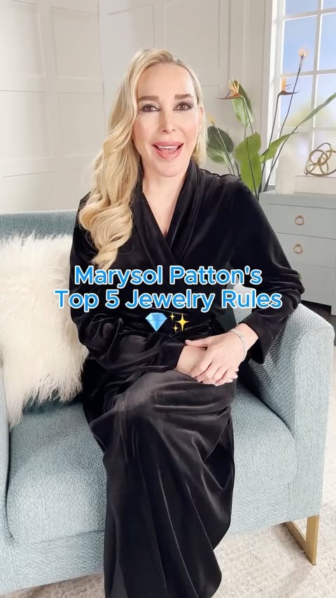 Instagram post by @marysolpatton for HSN. Caption reads: [...] X @marysolpatton is now available on HSN!....