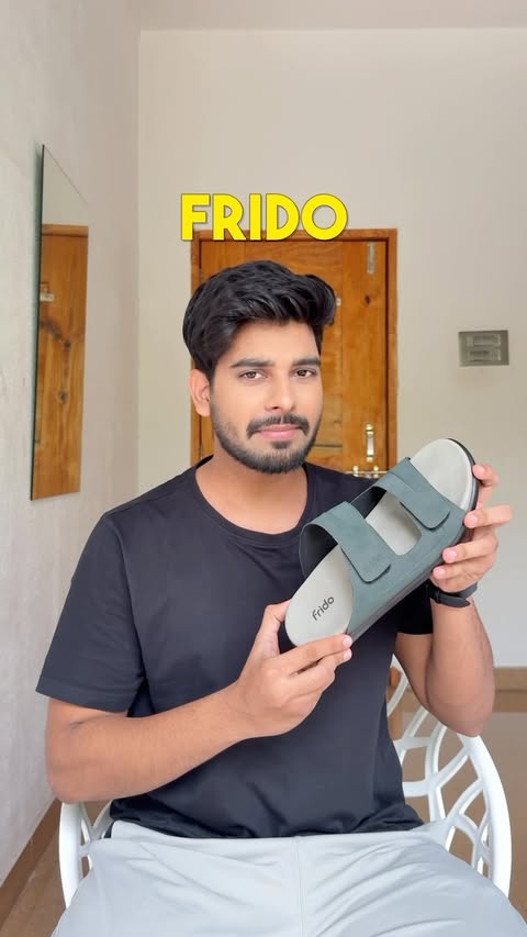 Instagram post by @deefvckk for Frido. Caption reads: [...] keeps up with your day. 👣 These Frido Men’s....