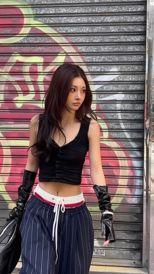 Instagram post by @ll.lu1s for alexanderwang. Caption reads: "when you going  be late for next date ".