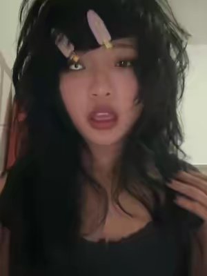 TikTok post by @sorry.kiki for EYEVOS. Caption reads: [...] out these cool contacts collabing with....