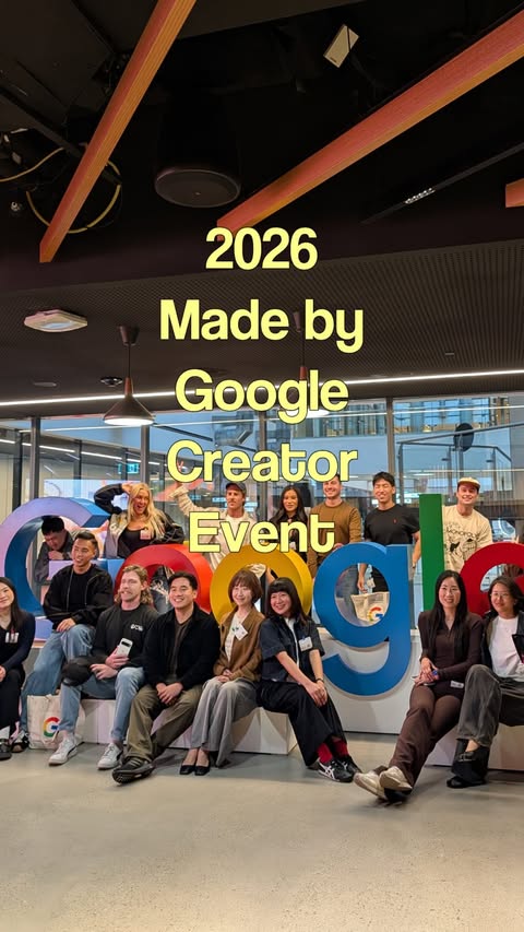Instagram post by @sydneybites_ for Google Pixel. Caption reads: [...] Creator Event to try out the latest....