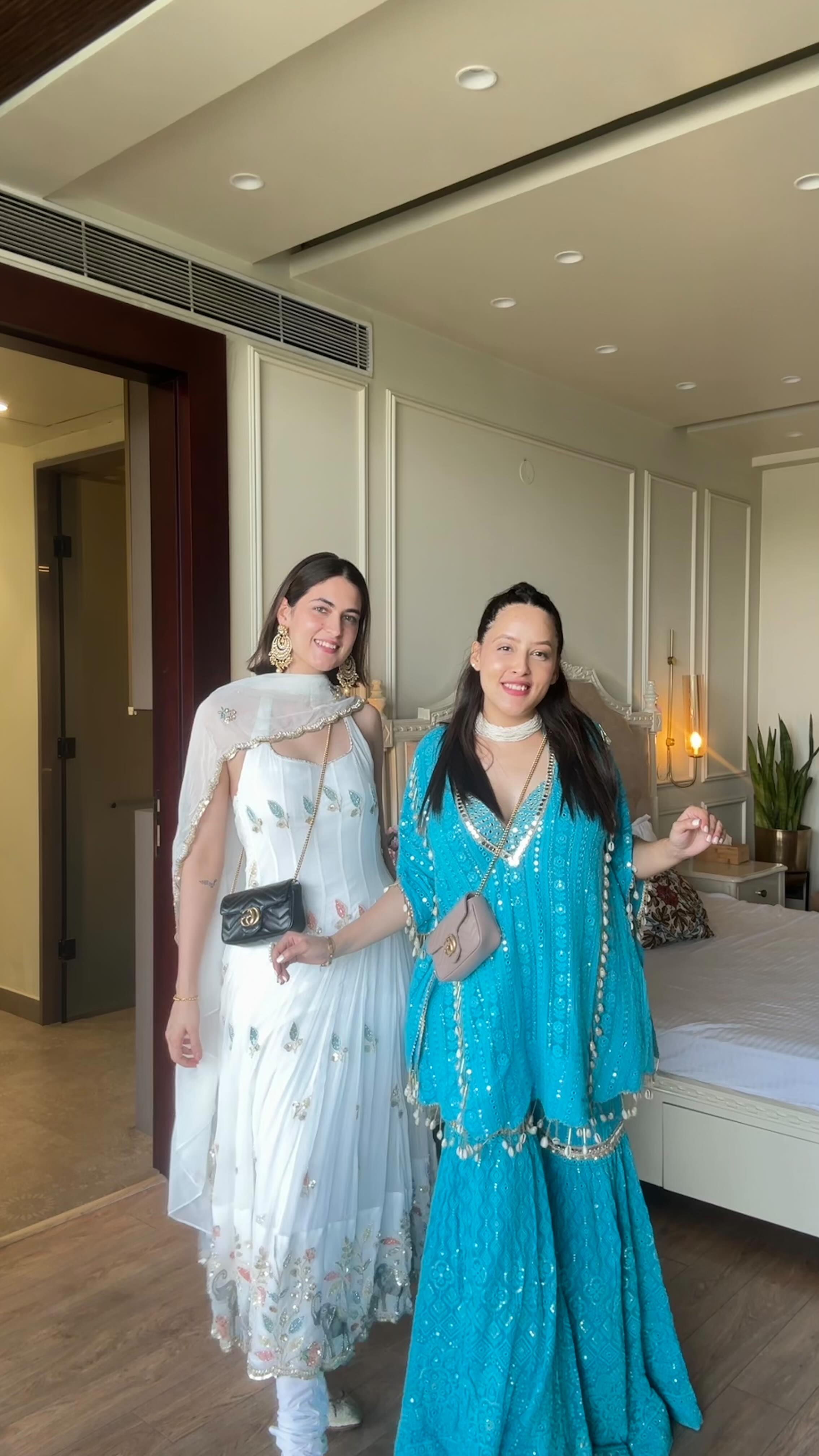 Instagram post by @arishamitha for NIVEA India. Caption reads: Behind every matching outfit & cute selfies, it’s....