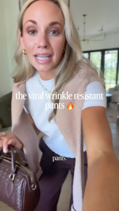 Instagram post by @kristen.niblett for Qinsen. Caption reads: [...] links sent to your DM!! Affiliate link....