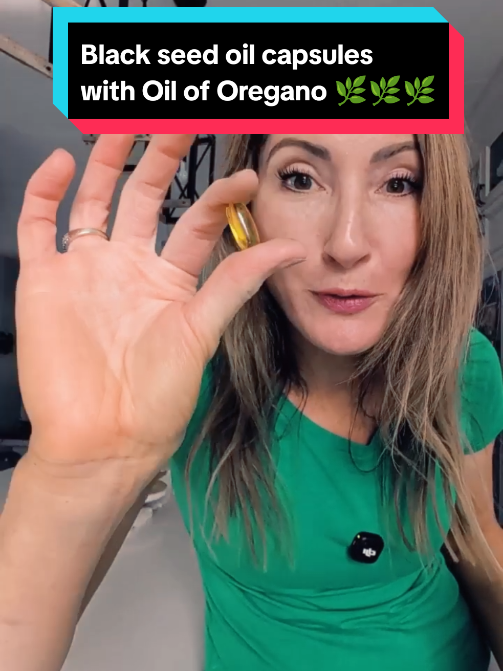 TikTok post by @agelessbeauty44 for Micro Ingredients. Caption reads: Microingredients Black seed oil with oil of....