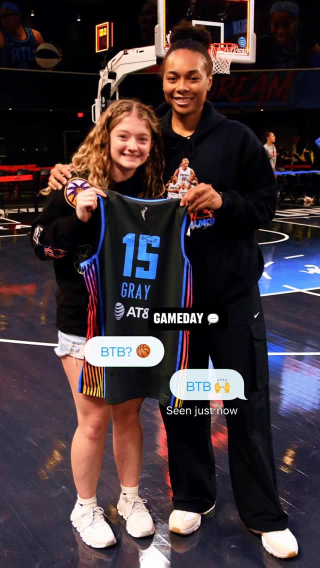 Instagram post by @graytness_15 for AT&T. Caption reads: When the text says BTB...just know you’re not just....