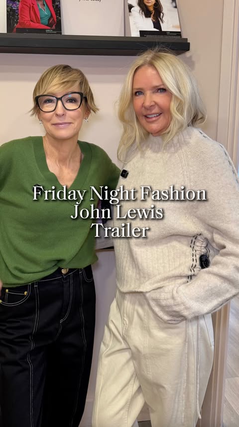 Instagram post by @amandawakeley for John Lewis. Caption reads: For this very special Boxing Day edition of Friday....