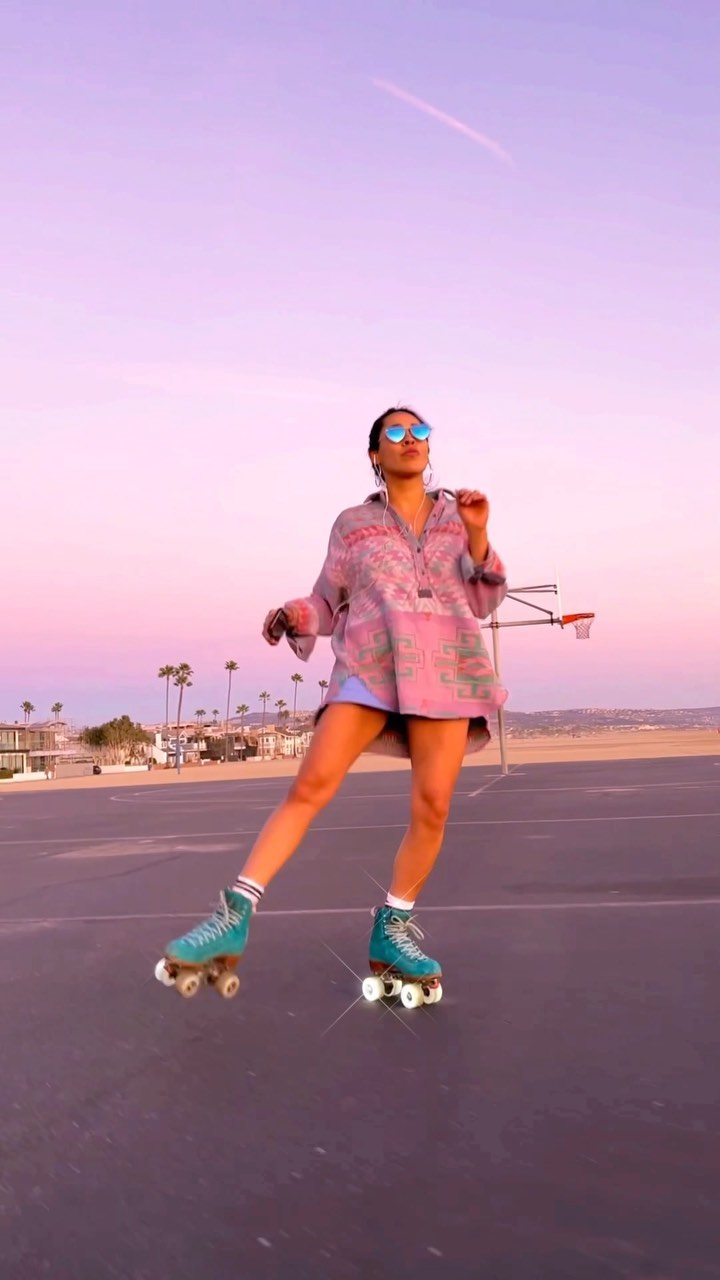 Instagram post by @frankvinyl_skates for Metro by T-Mobile. Caption reads: Turn up the volume and let the music take over....
