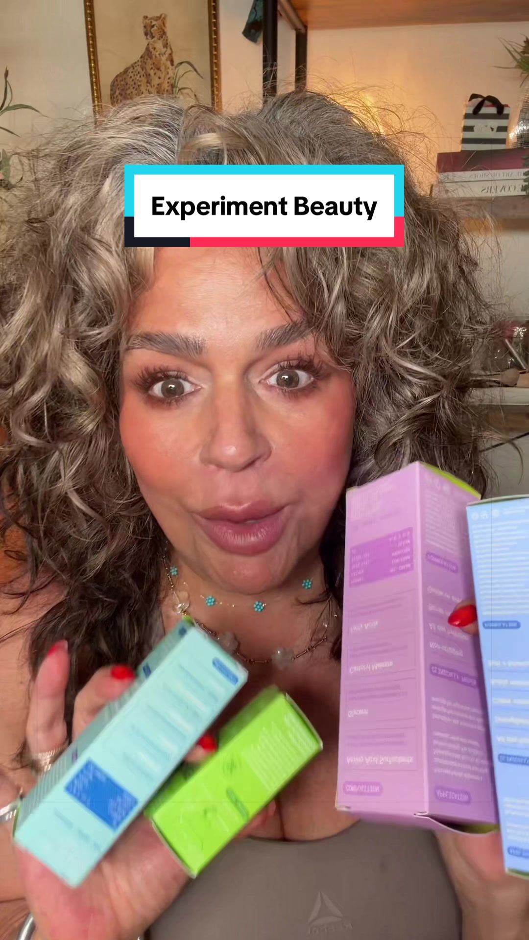 TikTok post by @seaswan6 for Experiment Beauty. Caption reads: @Experiment Beauty is playing no games with their....