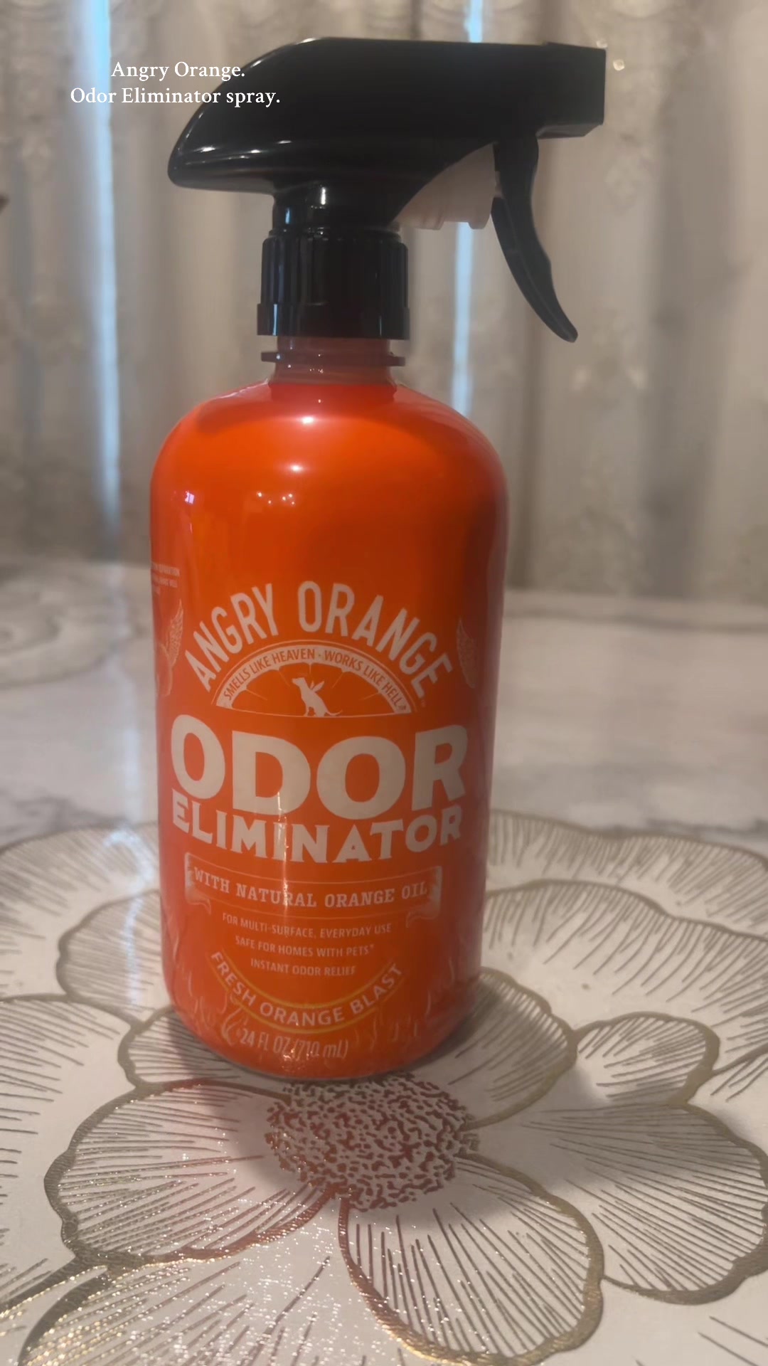 TikTok post by @manishagelal3 for Angry Orange. Caption reads: #tiktokshop #foryoupage @Angry Orange.
