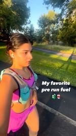 Instagram post by @itsmedanilynch for 310 Nutrition. Caption reads: [...] me run/ workout at full capacity and....