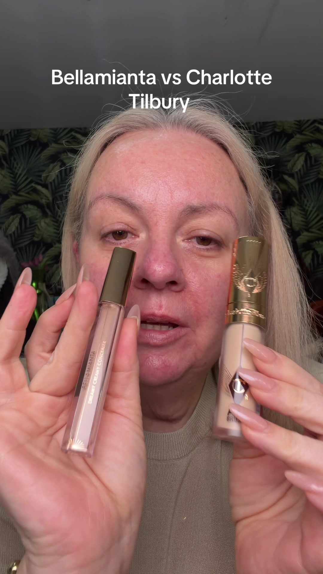 TikTok post by @dfmakeupartist for Bellamianta. Caption reads: [...] #viral @Charlotte Tilbury @Bellamianta.