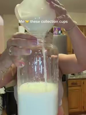 TikTok post by @morganwookey for Legendairy Milk. Caption reads: [...] collection cups putting in WORK 👏....