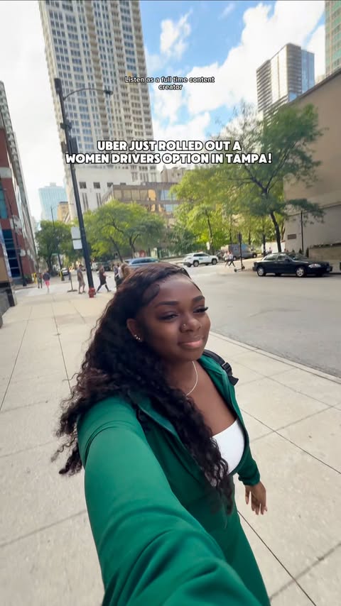 Instagram post by @life_withkaymarie for Uber. Caption reads: [...] my schedule is nonstop! So I’m always....