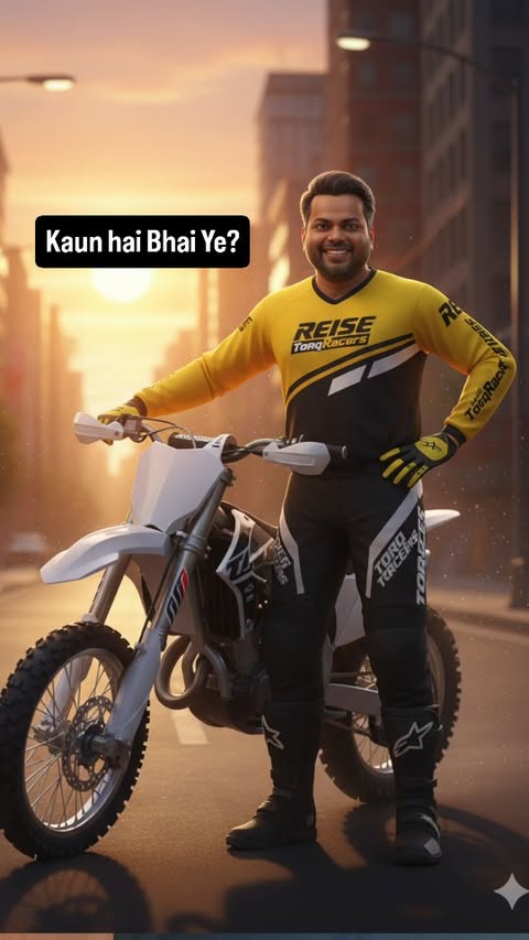 Instagram post by @bulubiker for Reise Moto. Caption reads: Prompt for ChatGpt/Gemini

“Imagine me as a Reise....