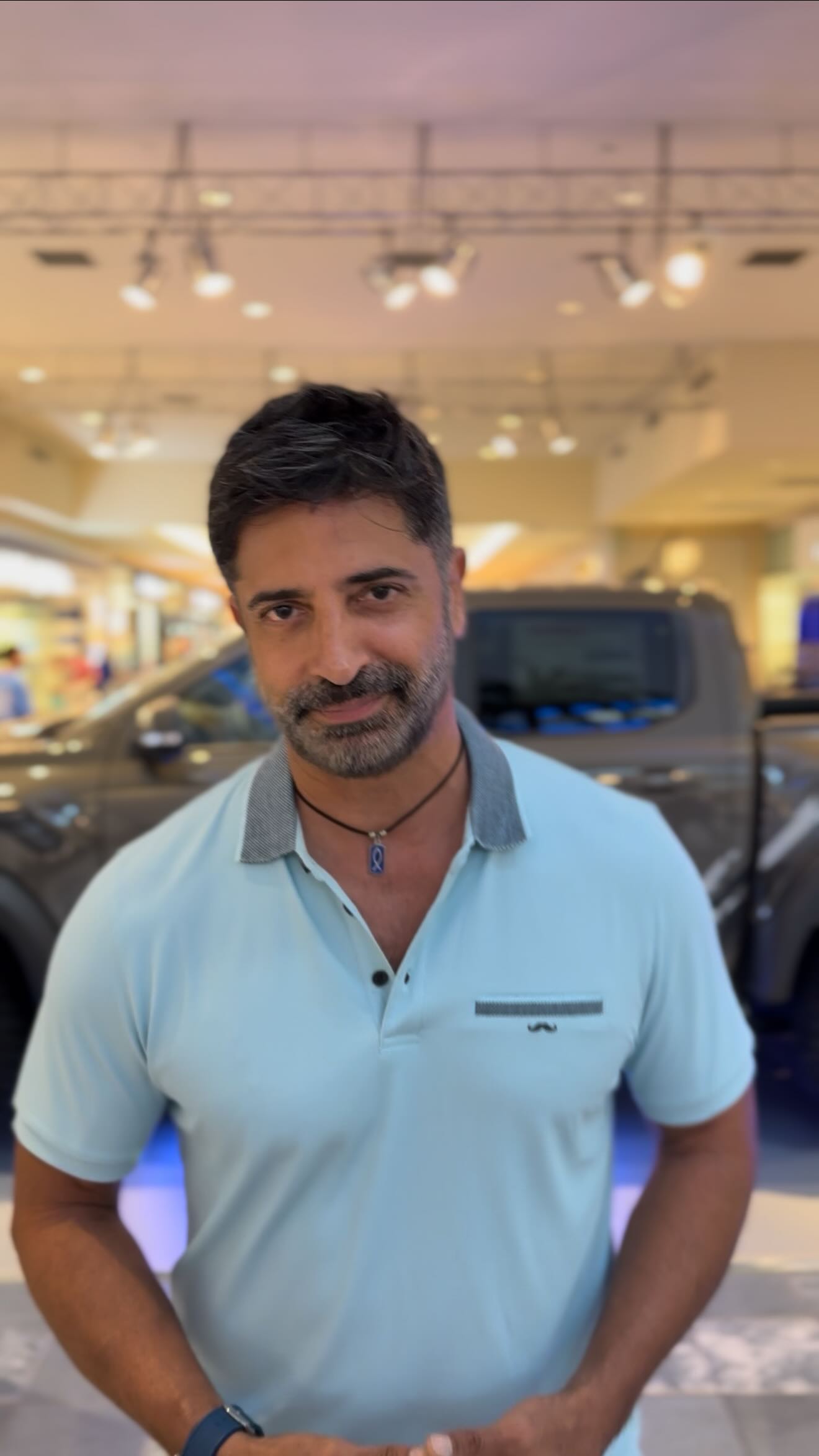 Instagram post by @elicayman for Ford Puerto Rico. Caption reads: Visítanos hasta el sábado 14 junio en Plaza Las....