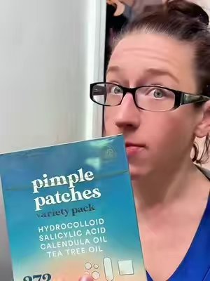TikTok post by @thatferalboymom for DR MELAXIN SKIN. Caption reads: [...] I’m so intrigued on these ones from @DR....