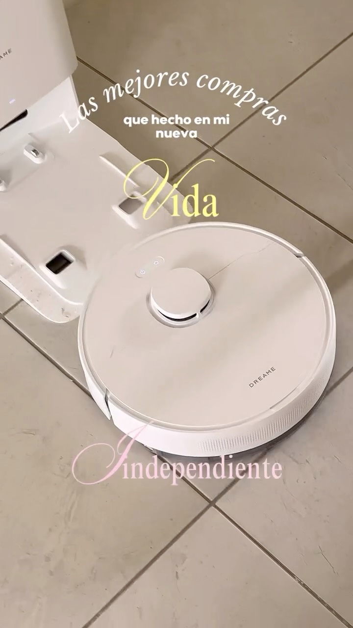 Instagram post by @eli.findsss for Dreame. Caption reads: Mi señora interior está MEGA feliiiiiz con esta....