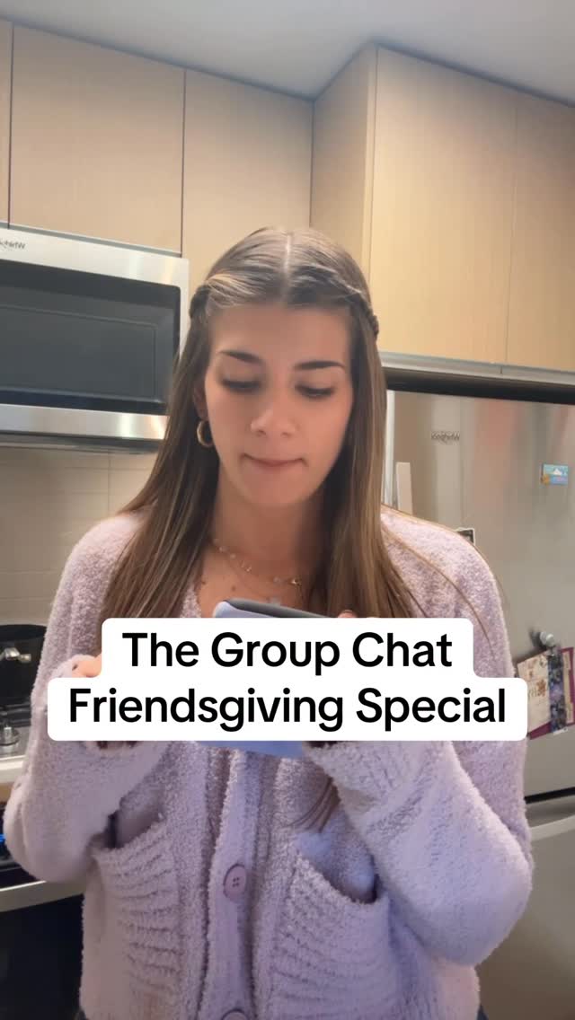 Instagram post by @thatgirlsydjo for DoorDash. Caption reads: The Group Chat: Friendsgiving Special ft.....