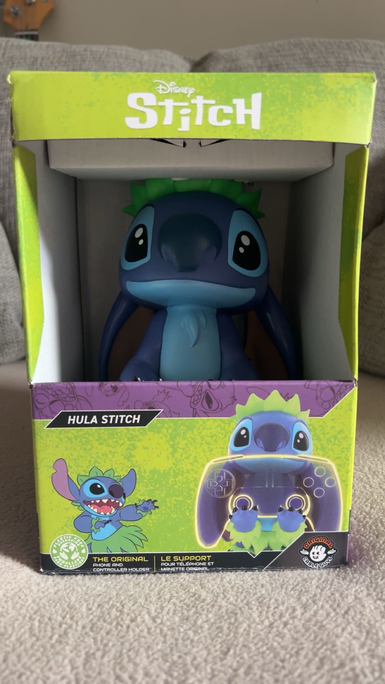 Instagram post by @adventurewithelijah for EXG Pro. Caption reads: Ad|Gifted @exgpro If you have a stitch lover in....