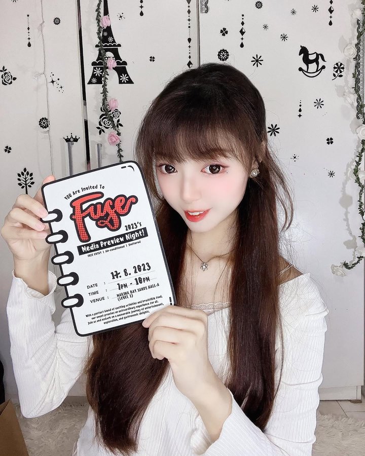 Instagram post by @tomokoangel for Oatbedient. Caption reads: ❤️Get ready for FUSE 2023, happening on 18-20....