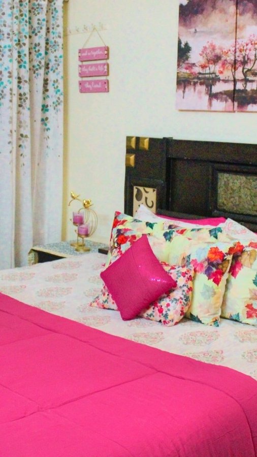 Instagram post by @lovenest210byaparnasingh for Pepperfry.com. Caption reads: In collaboration with @pepperfry_official....