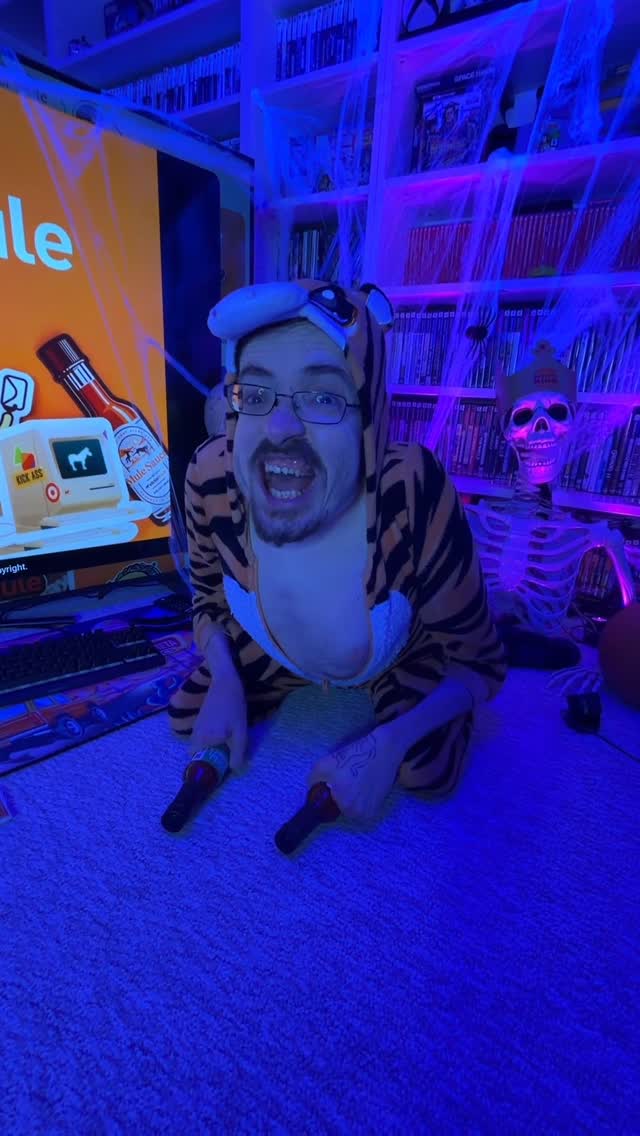 Instagram post by @rickyberwick for Sticker Mule. Caption reads: I'm giving away some #hotsauces ! 
link is in my....