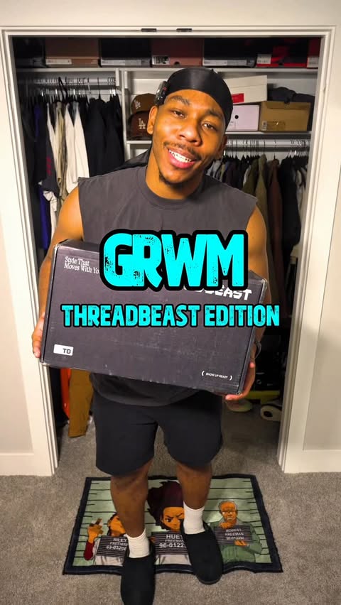 Instagram post by @king___wanya for ThreadBeast. Caption reads: @threadbeast got me right‼️ Use Code:FITS15 for a....