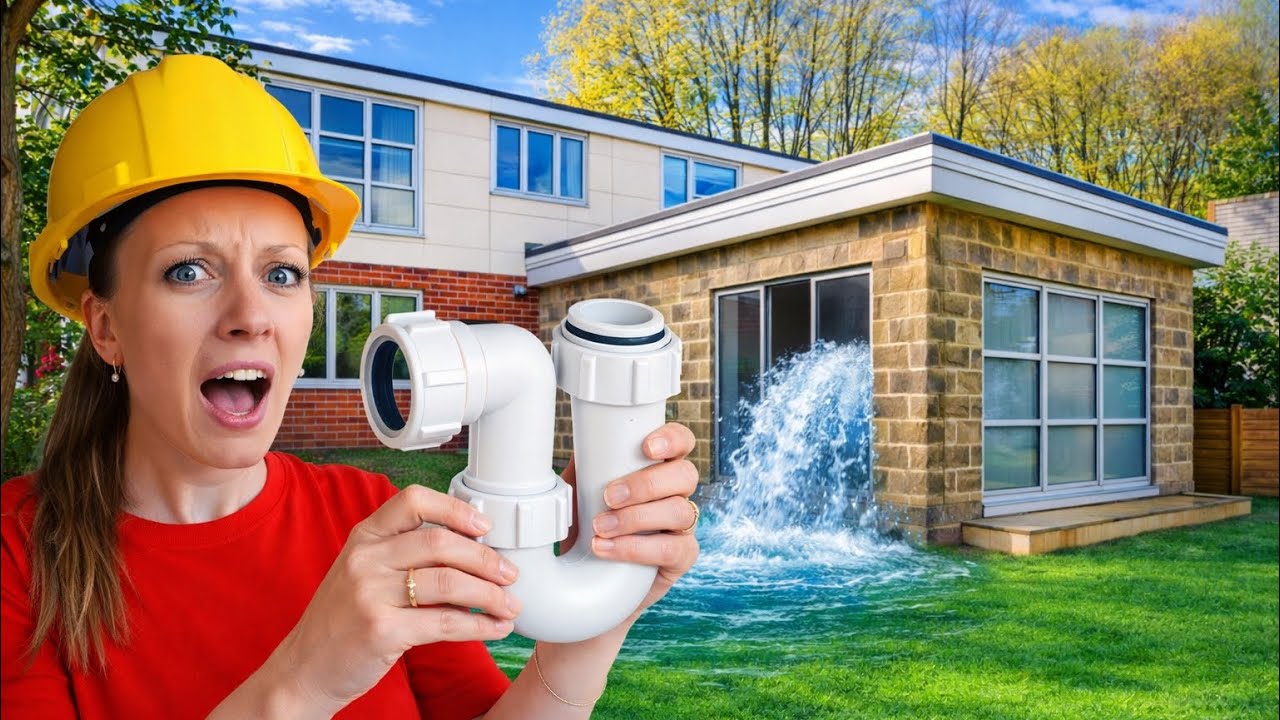 YouTube post by @NickyandHarri for Reolink. Caption reads: Building a Home the Hard Way.