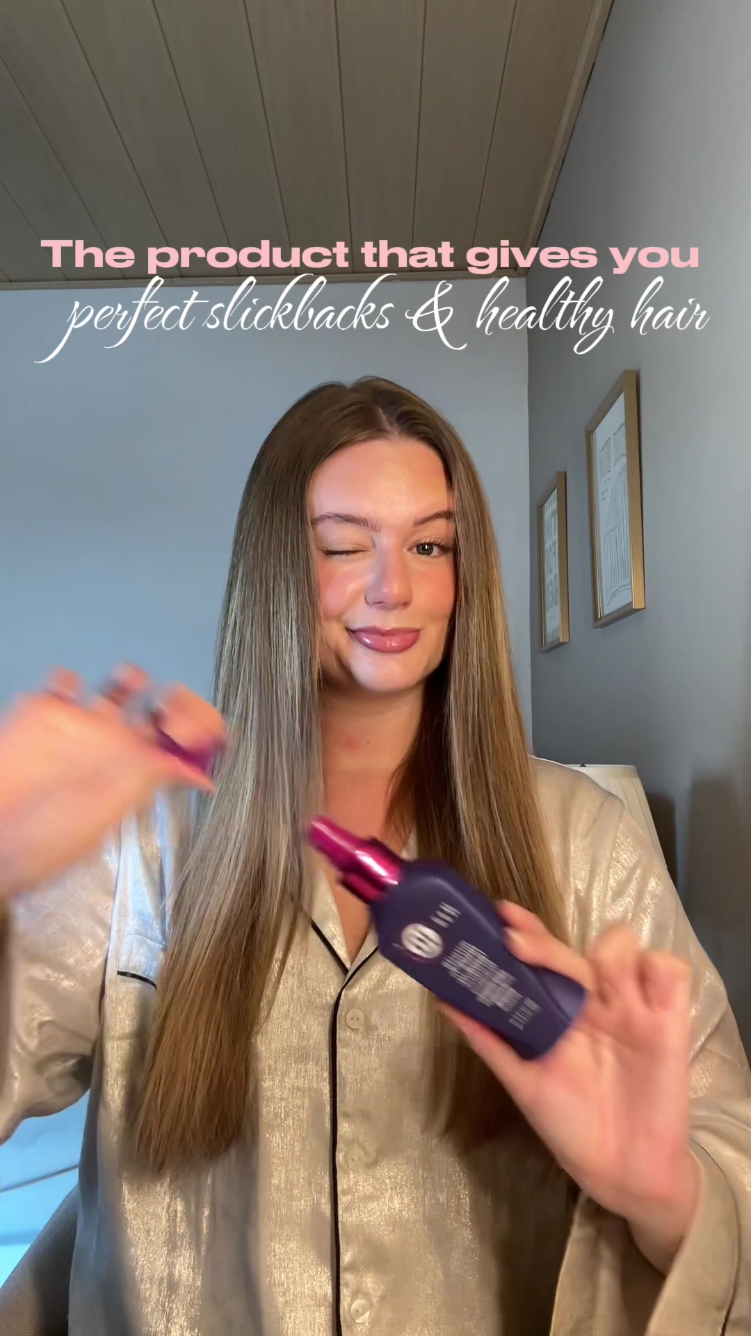 TikTok post by @flr.kimberlylynn for It's A 10 Haircare. Caption reads: All-Time @It’s A 10 Haircare Lieblingsprodukt💜....
