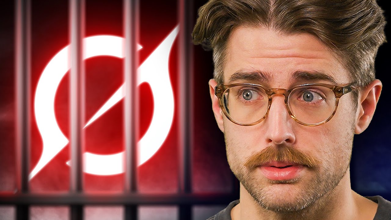 YouTube post by @techlinked for Vessi. Caption reads: Grok is Out of Control.