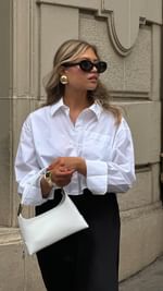 Instagram post by @marine_diet for Lancaster. Caption reads: @lancaster makes every outfit look better....