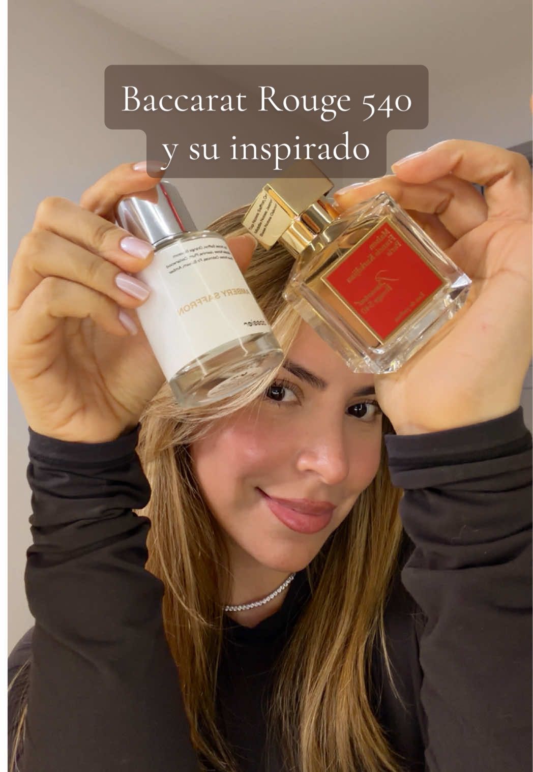 TikTok post by @donttakeittooseriouslyy for Dossier. Caption reads: [...] mas fan aun de el Ambery Saffron de @Dossier....
